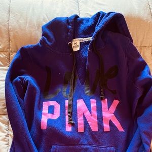 Purple PINK hoodie
